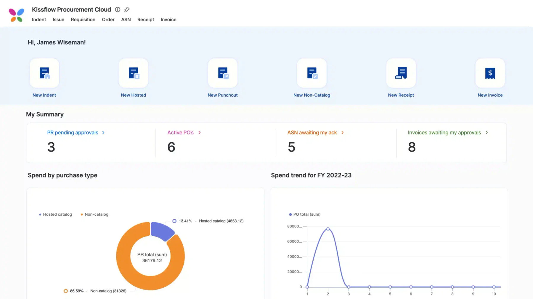 kissflow Vendor Management Software