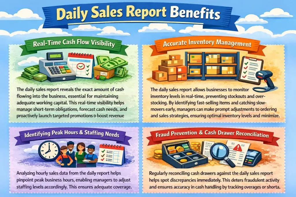 Daily sales report