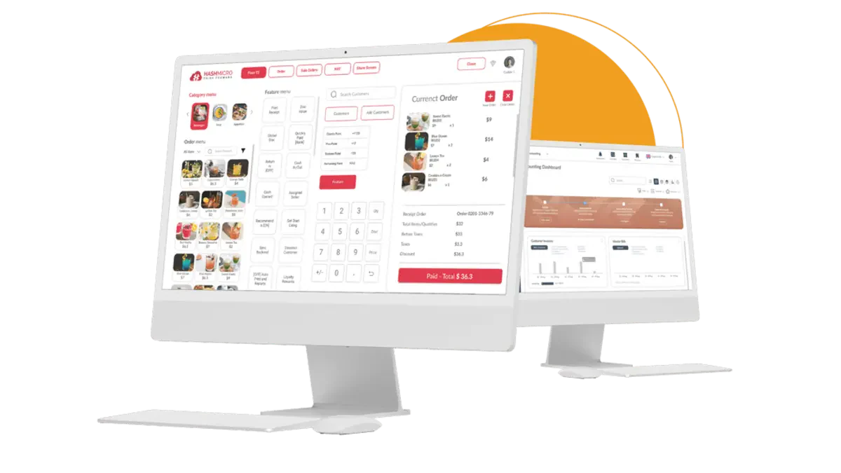 restaurant billing software hashmicro