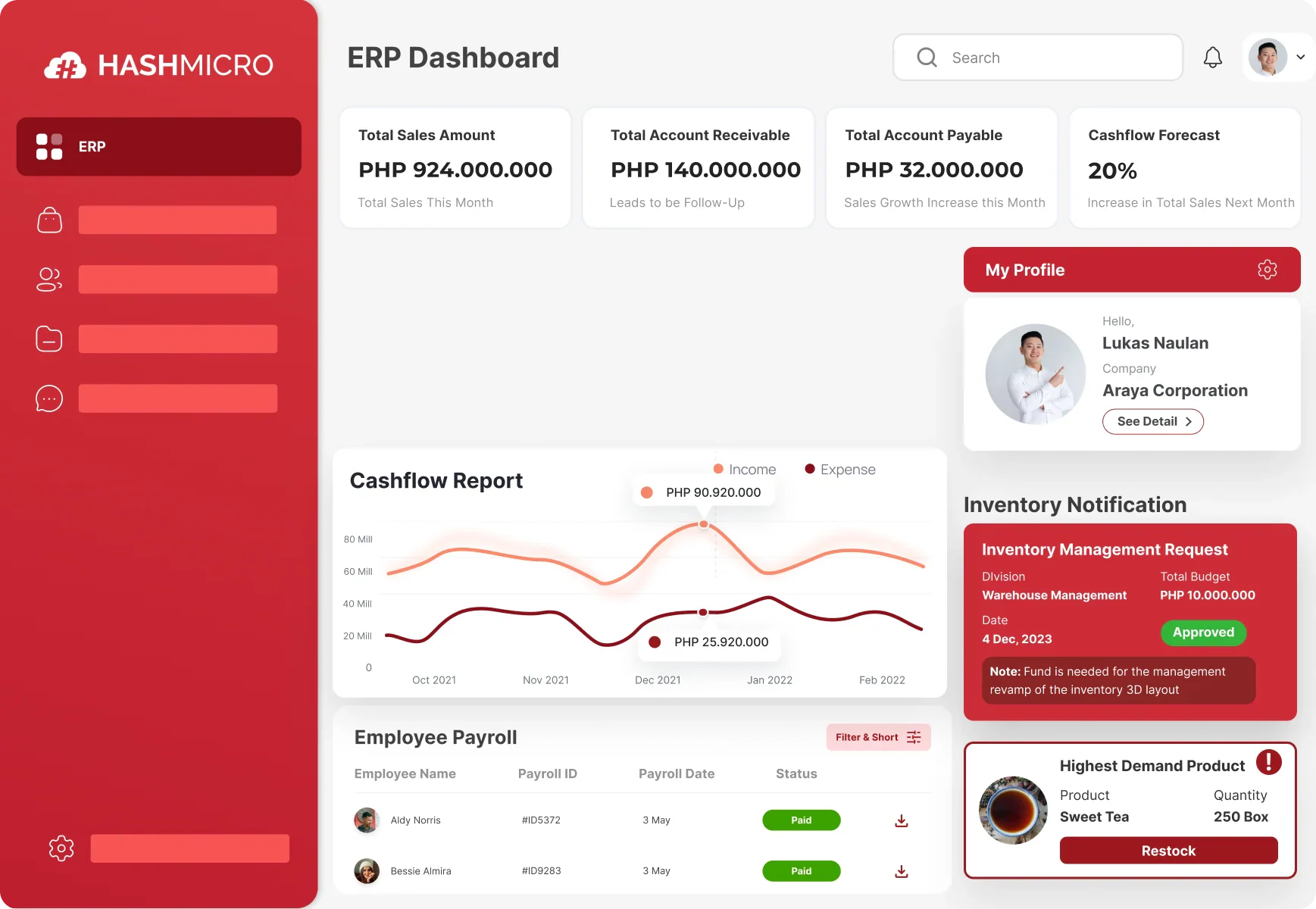 HashMicro CMMS Software