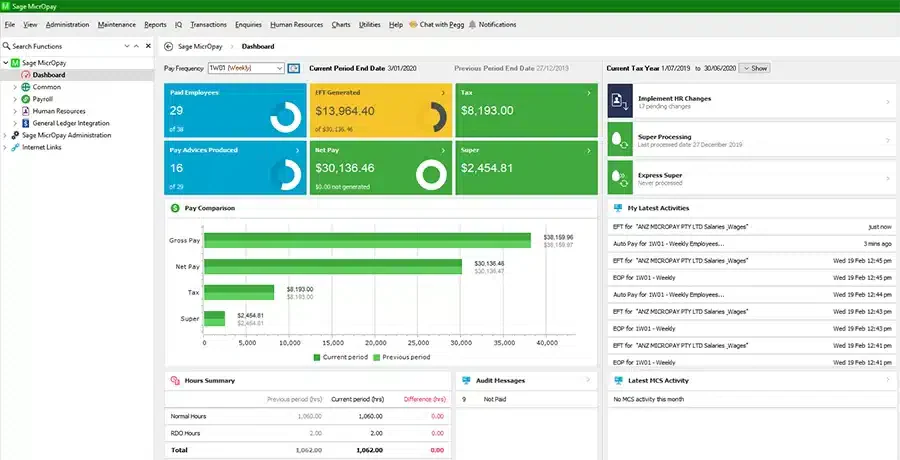sage micropay best payroll software