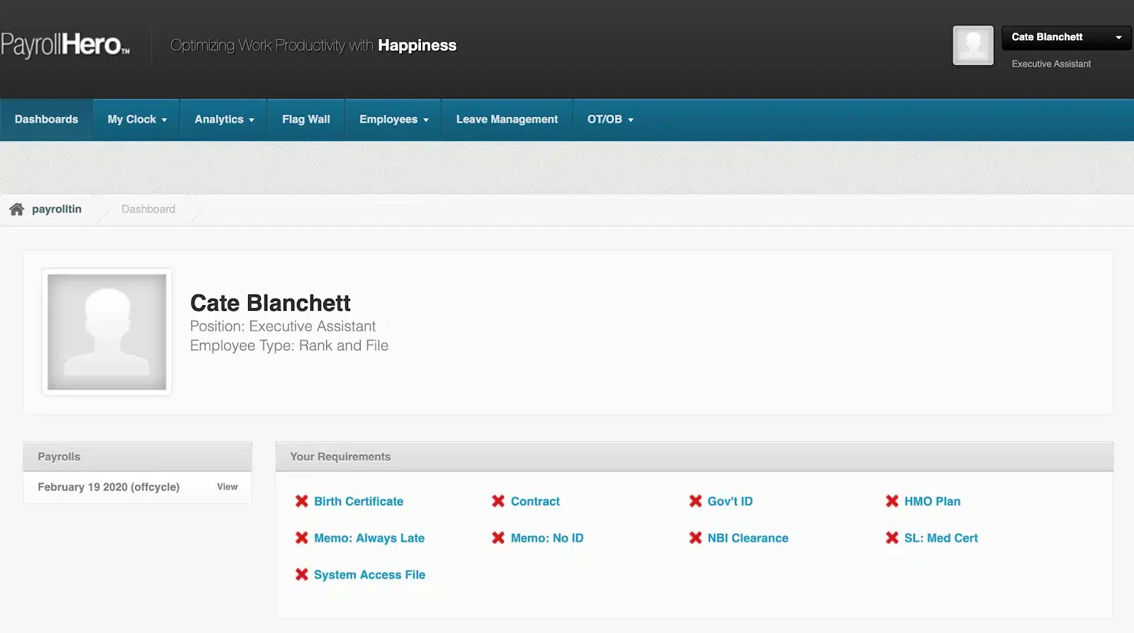 payrollhero hr information system