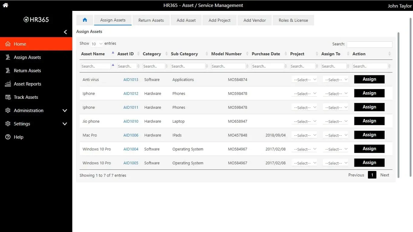 Microsoft agriculture asset software