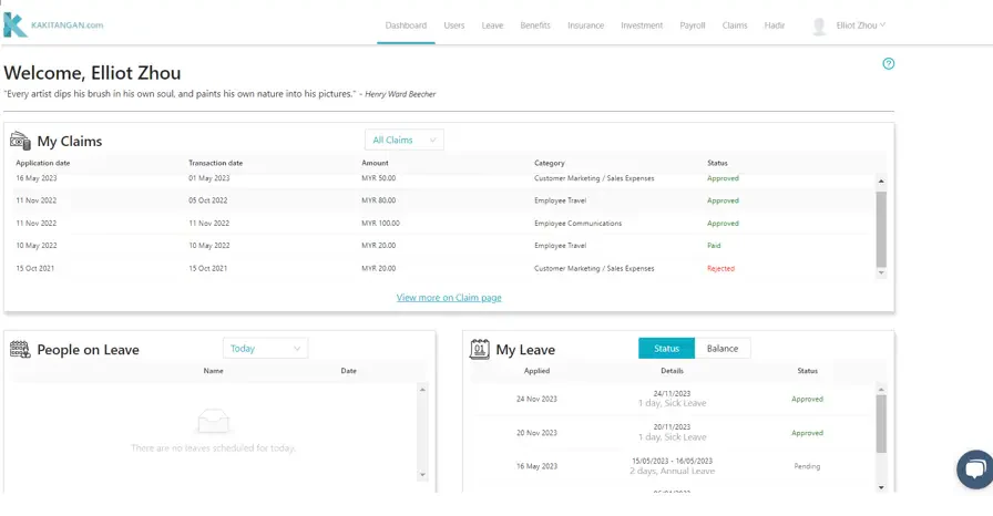 KakiTangan Agricultural Payroll Software
