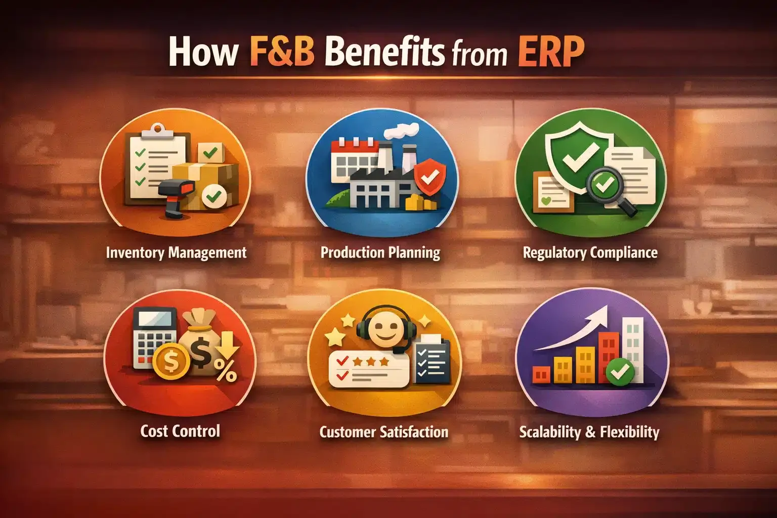 How F&B Benefits from ERP
