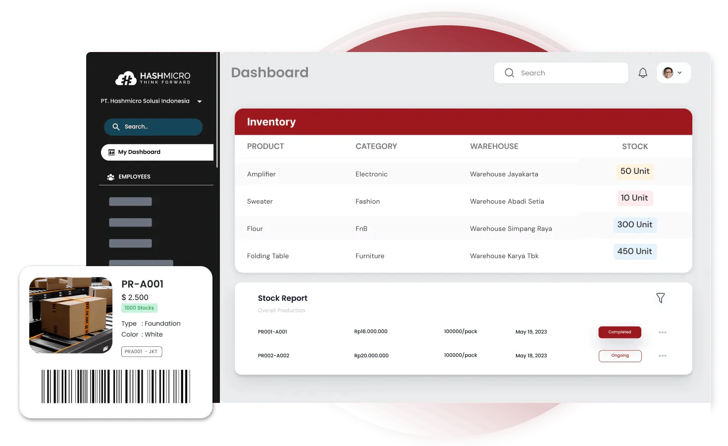 Software Inventory HashMicro