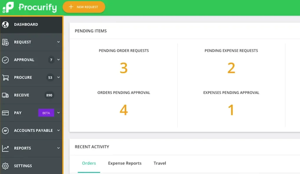 Procurify Vendor Management Solutions