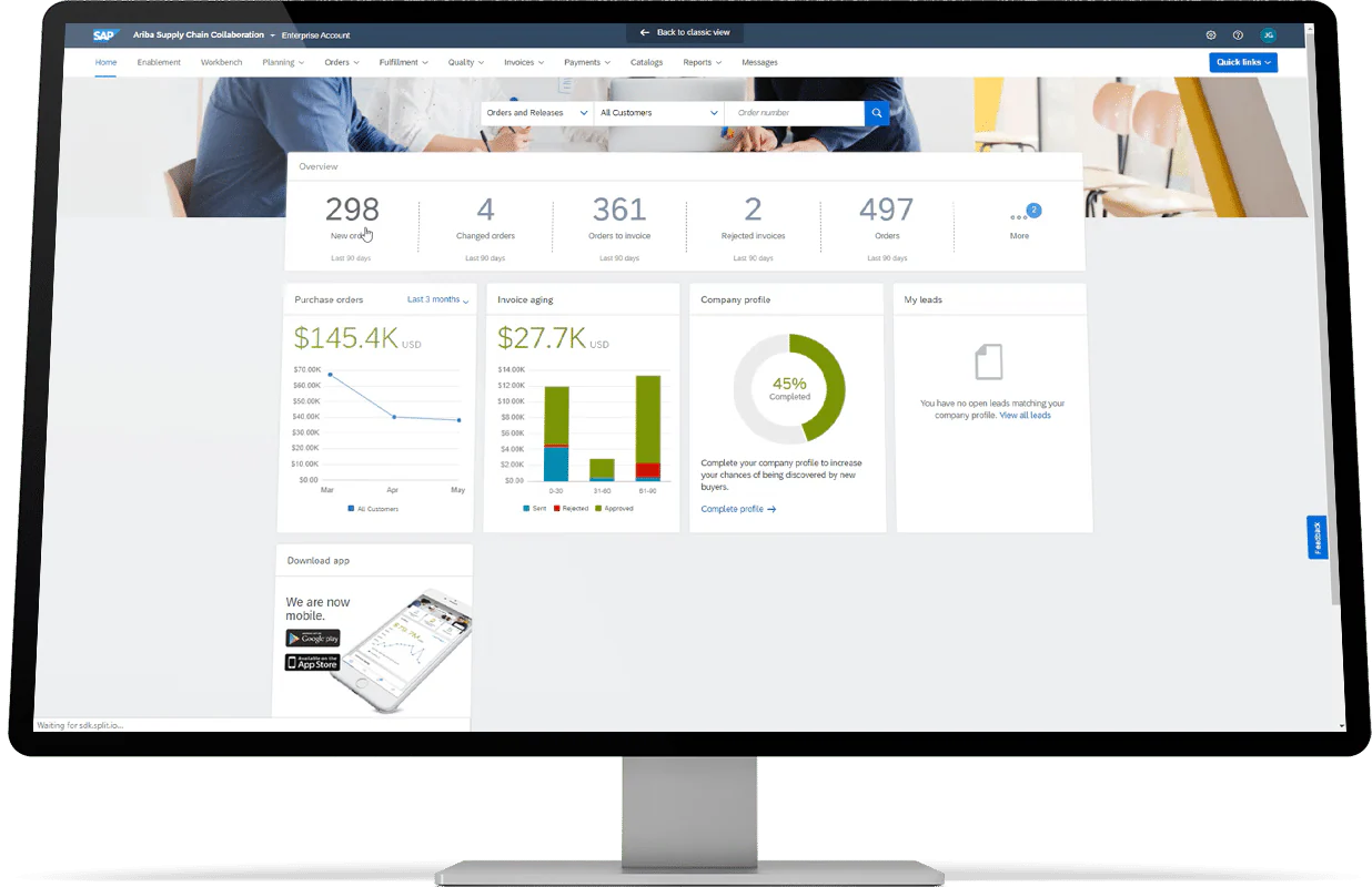 SAP Ariba procurement management software