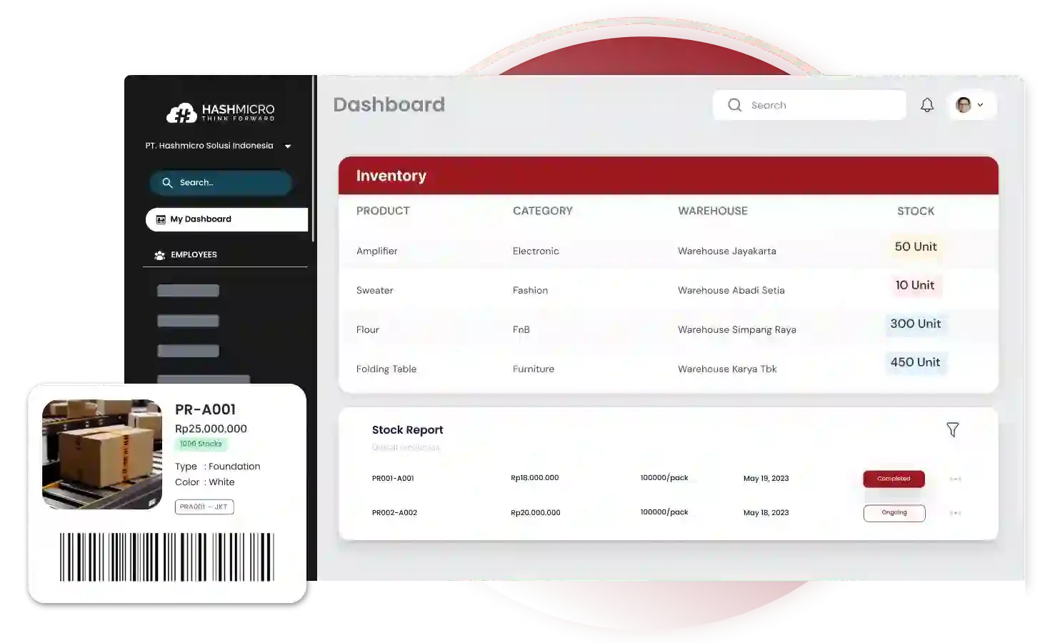 Permudah Pengelolaan Pabrik&nbsp;Spare Part&nbsp;Anda dengan Software Inventory HashMicro
