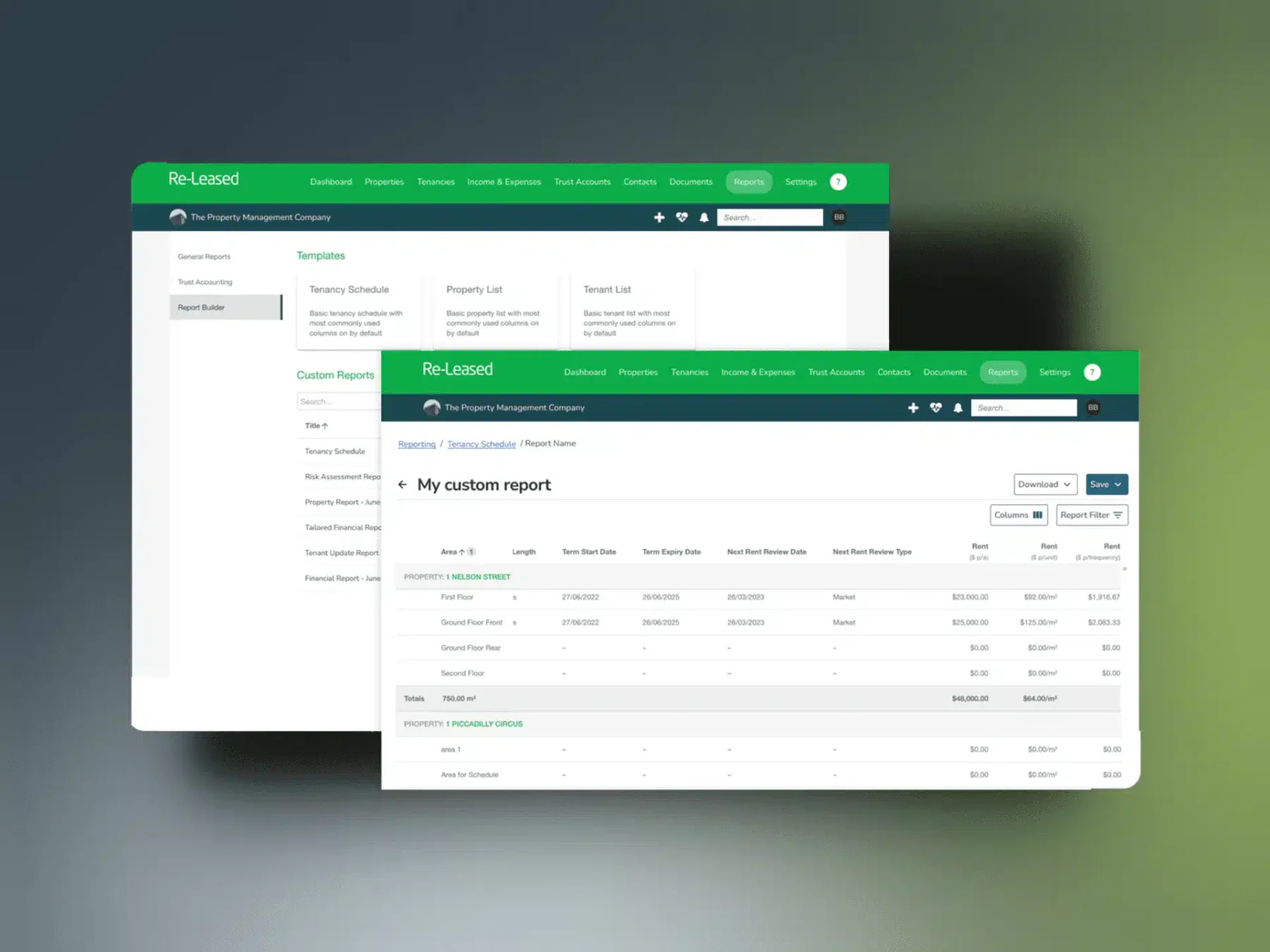 Re-leased property management software malaysia
