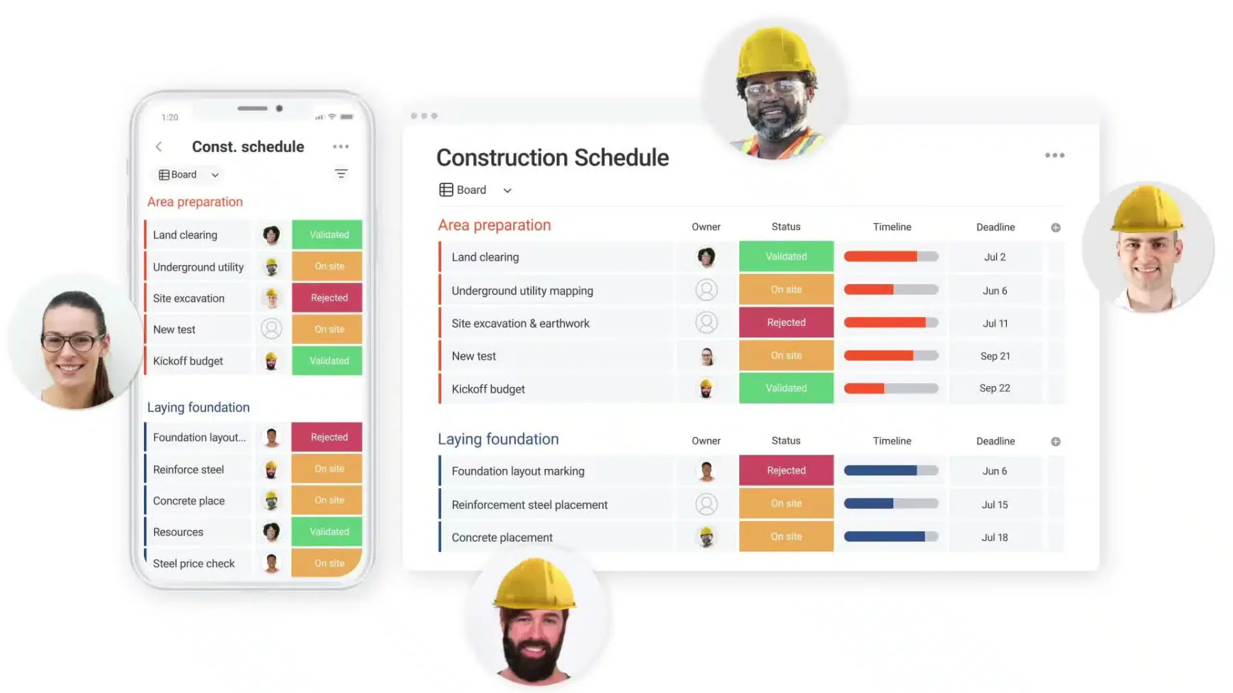 Mondaycom Construction Workforce Management Software