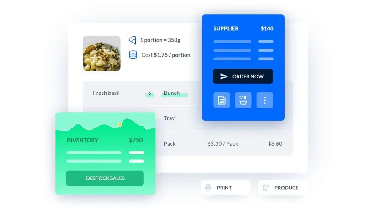 central kitchen management system