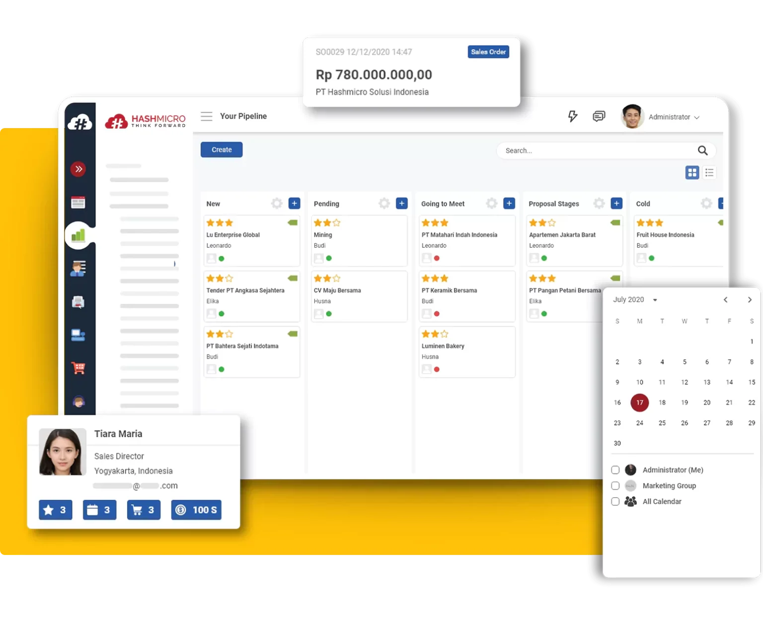 Software CRM-Leads - HashMicro