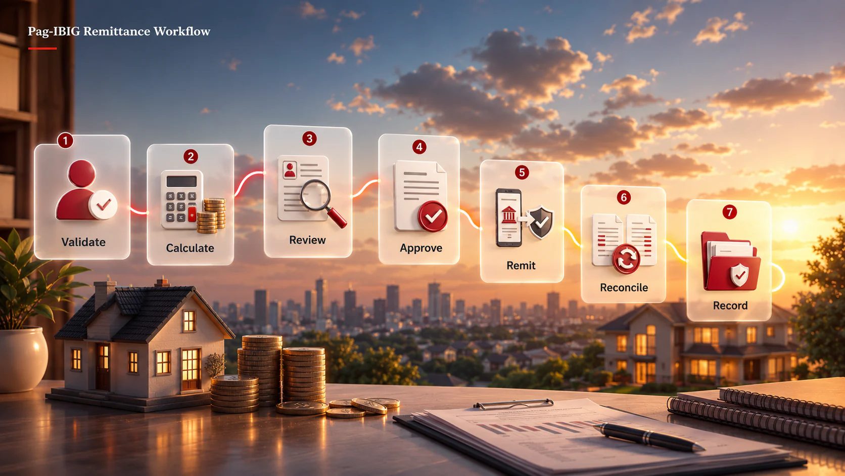 Pag-IBIG Remittance Workflow
