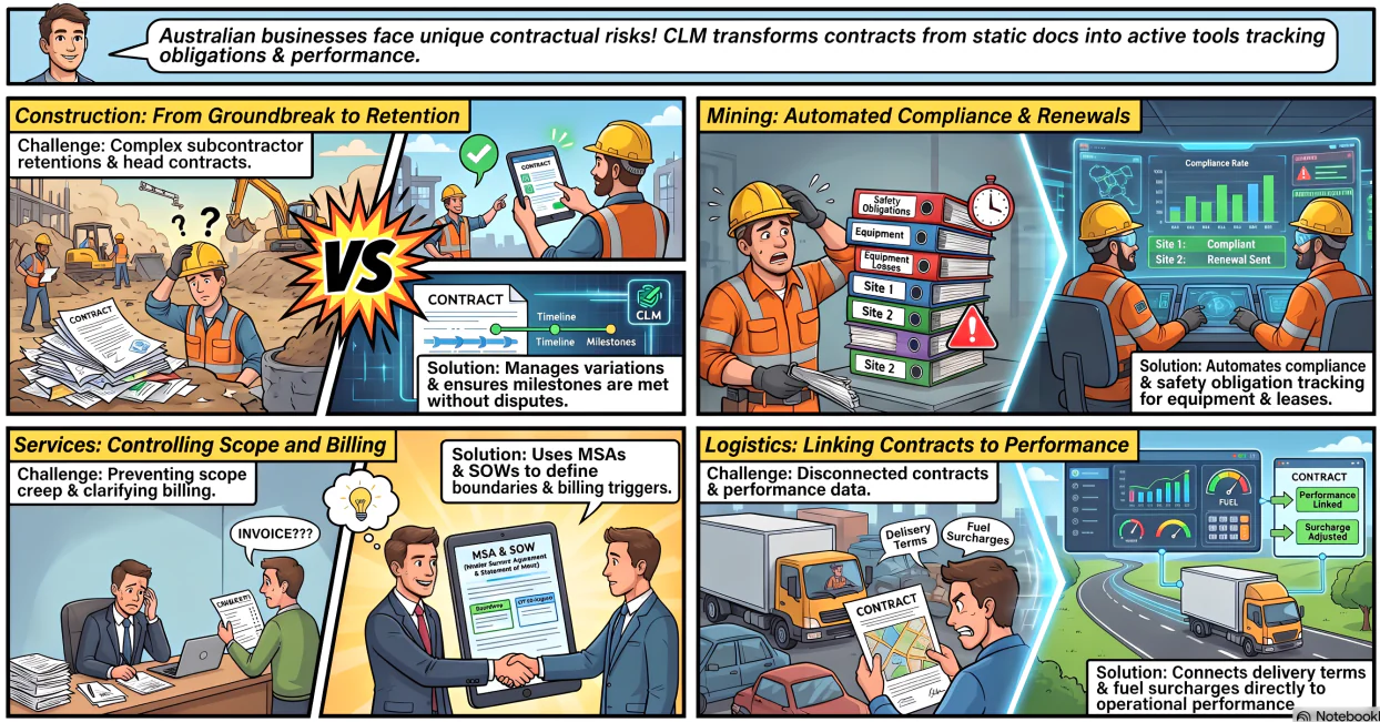 clm use cases for australian businesses