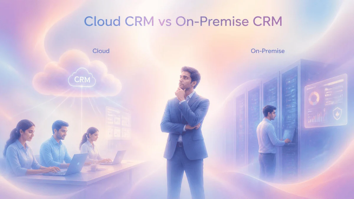 Cloud CRM vs On-Premise CRM เลือกแบบไหนดีให้เหมาะกับธุรกิจ?