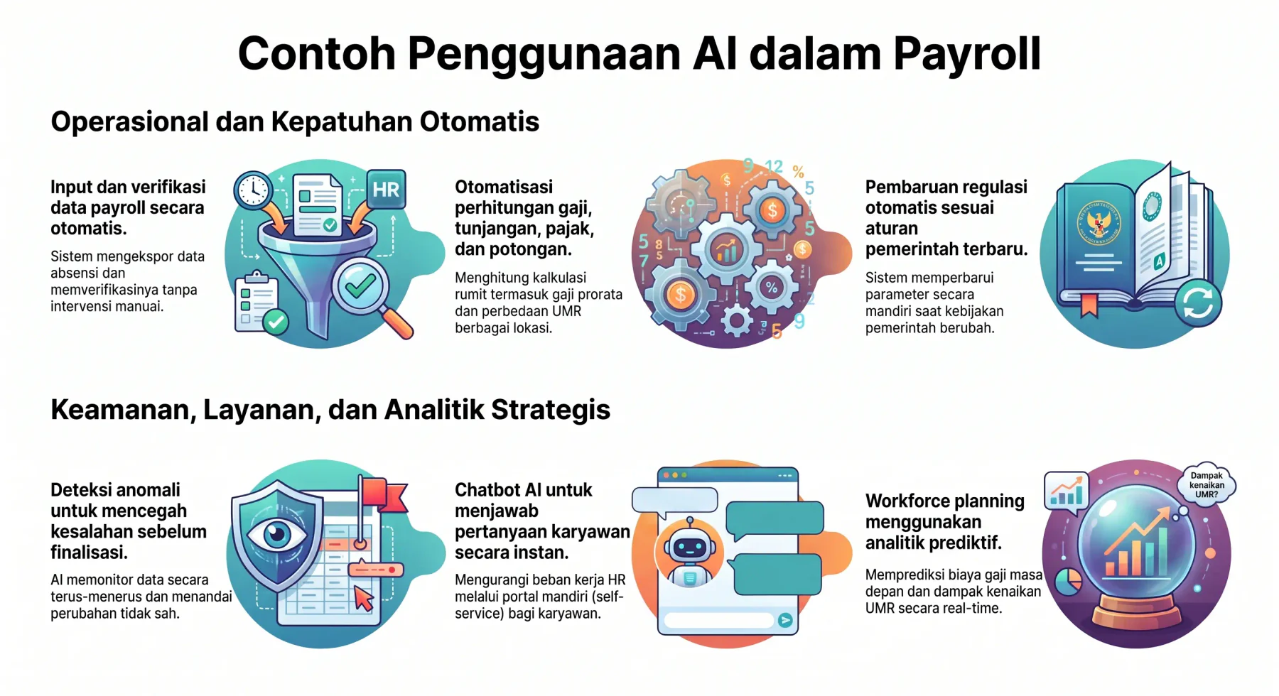 contoh penggunaan AI dalam payroll
