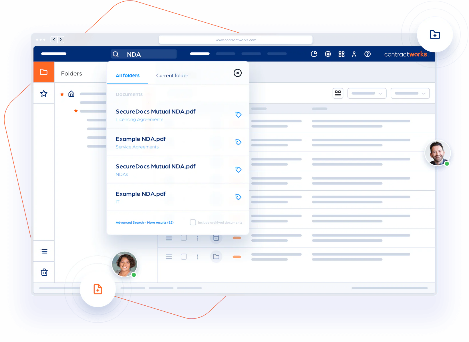 Contractworks dashboard example