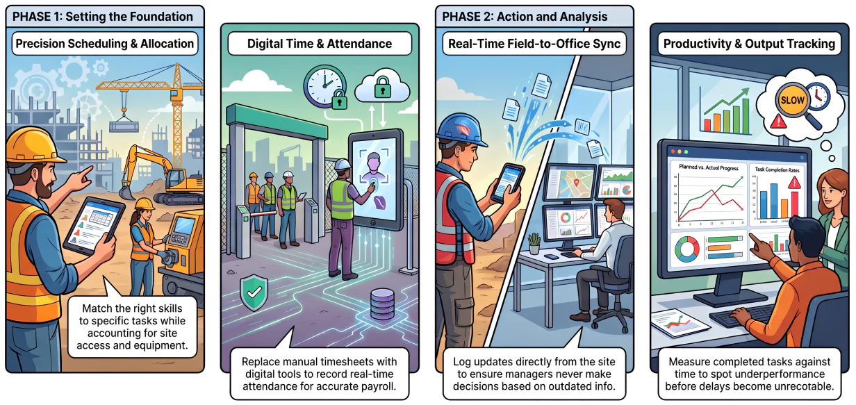 core workforce management functions