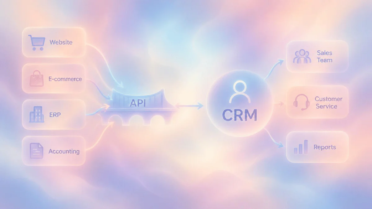 CRM Integration คืออะไร? เชื่อมต่อข้อมูลด้วย API อย่างไร