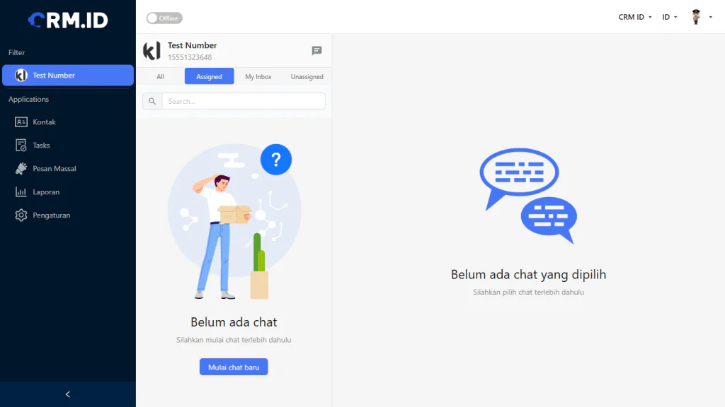 crm masuk