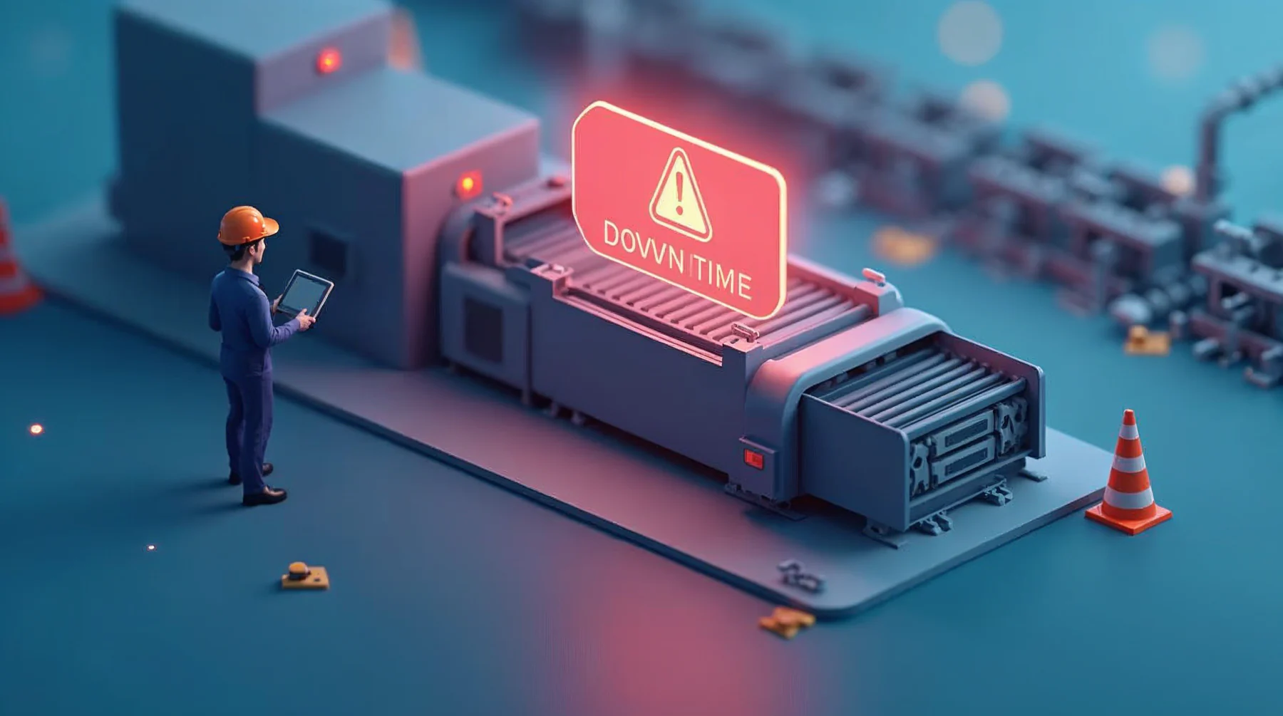 Downtime คืออะไร? ทำไมโรงงานต้องลดเวลาหยุดเครื่องเพื่อลดต้นทุน