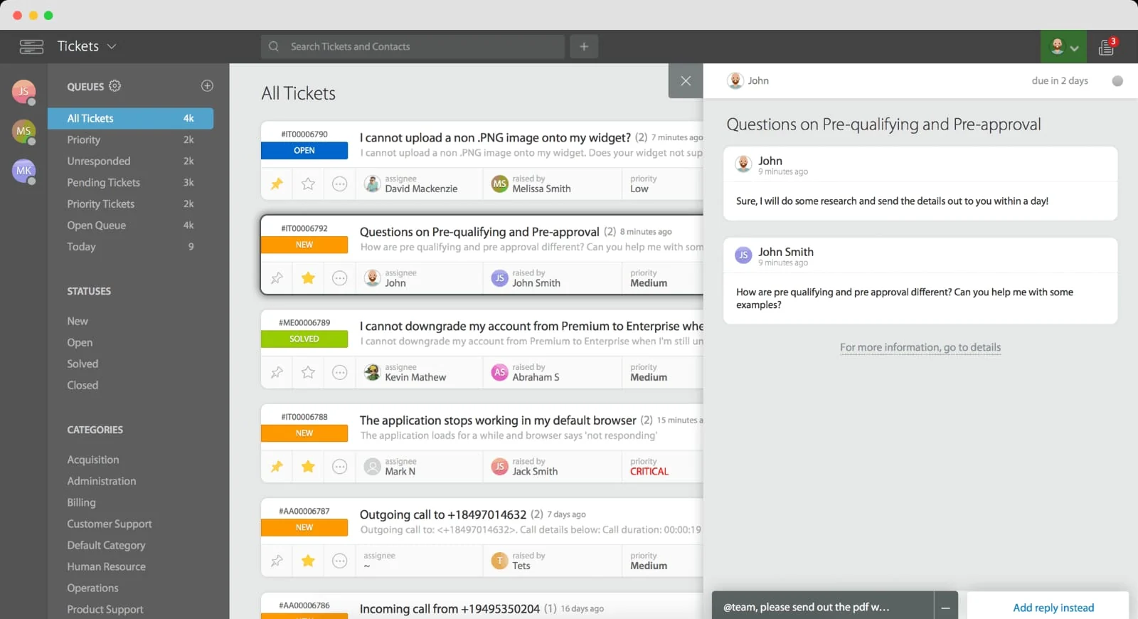 happyfox scm vendor