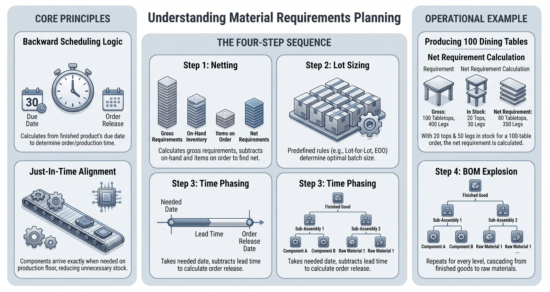 How MRP Works in Manufacturing