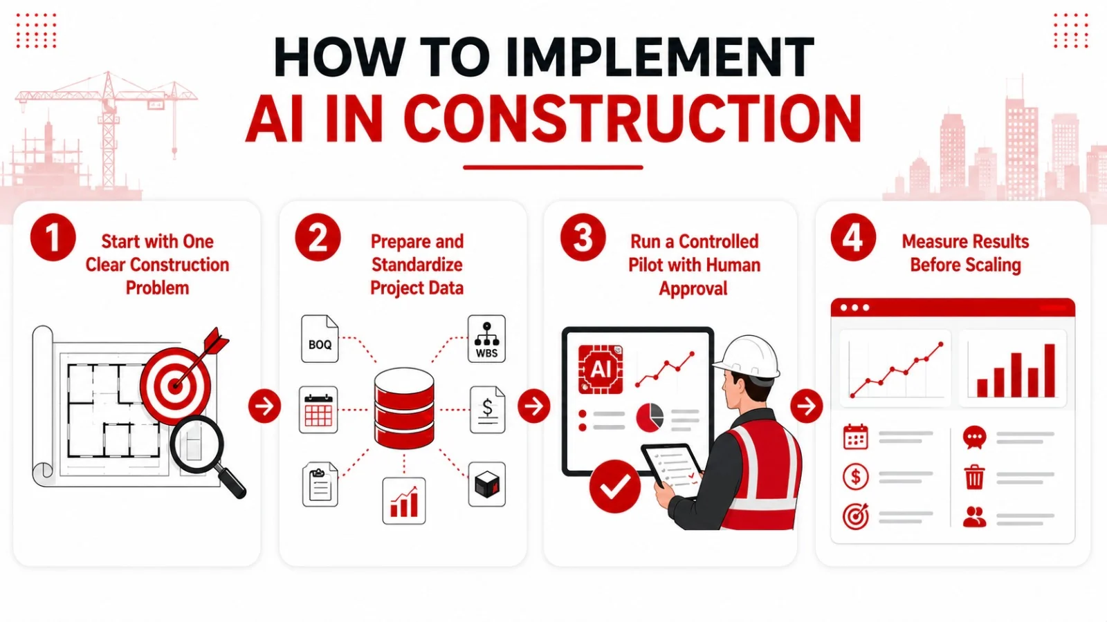 Implement AI in Construction