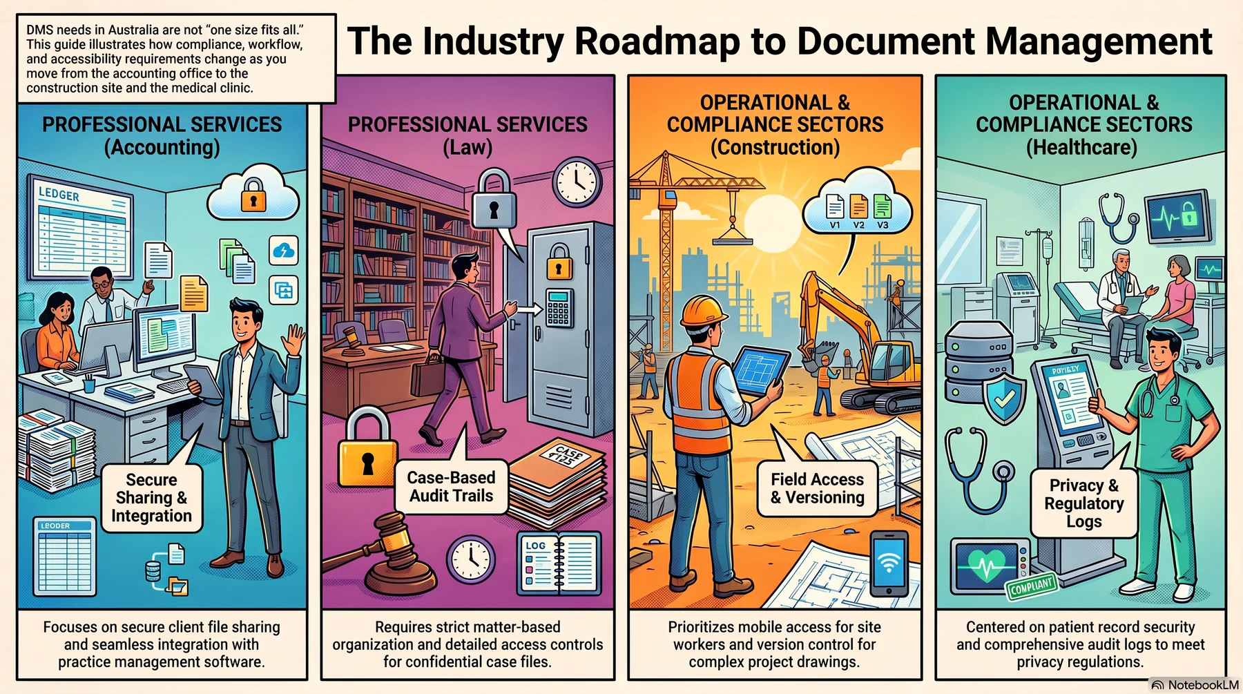 industry document management roadmap