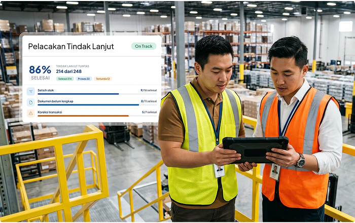 IT Inventory Kawasan Berikat Pelacakan Tindak Lanjut