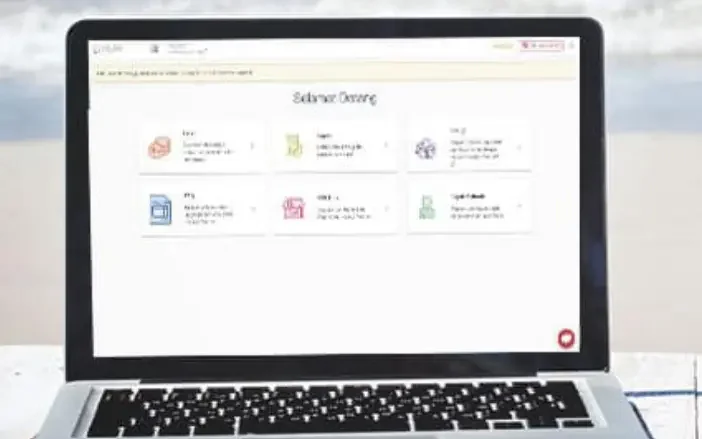 Contoh dashboard OnlinePajak