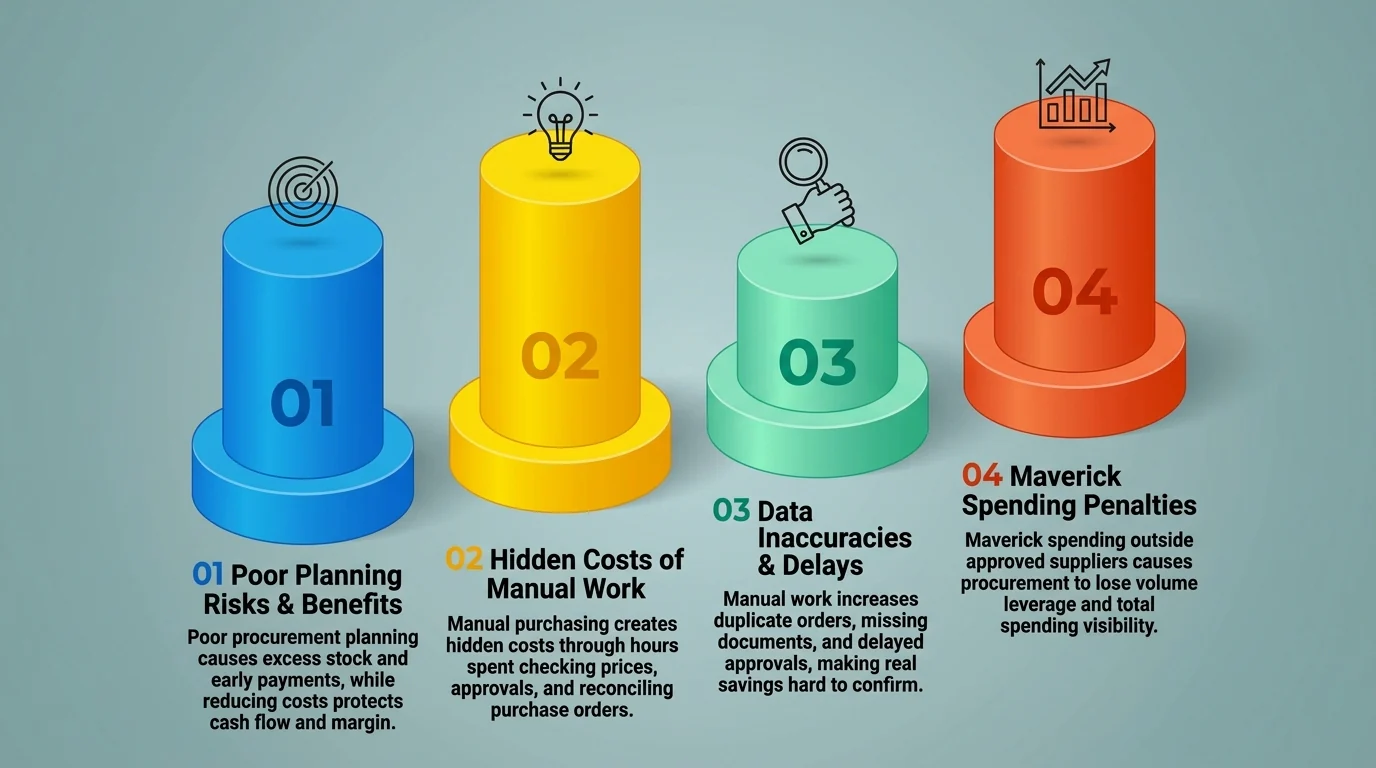 reducing cost in purchasing and procurement