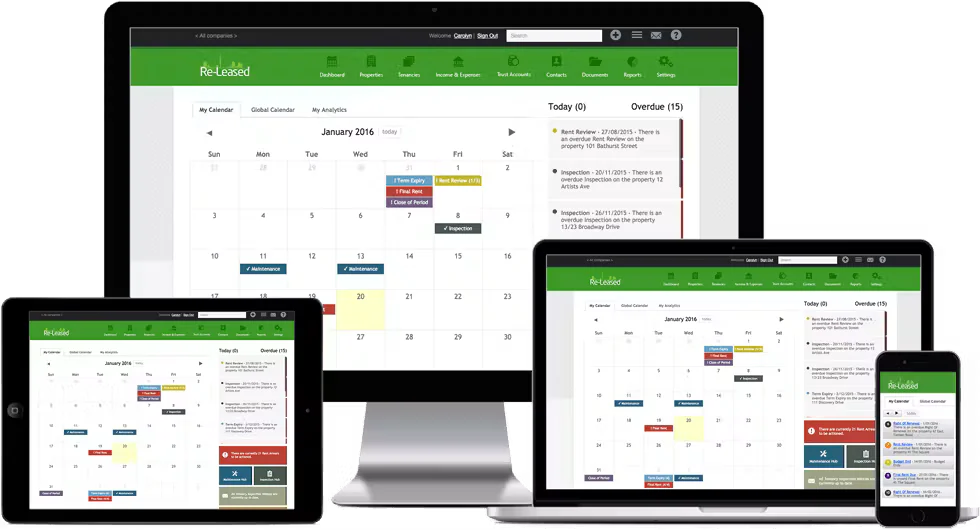 released screen