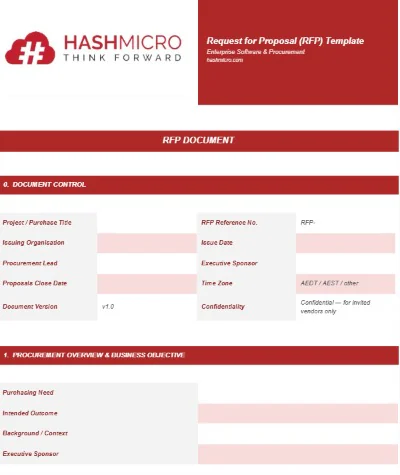 10-SECTION FRAMEWORK