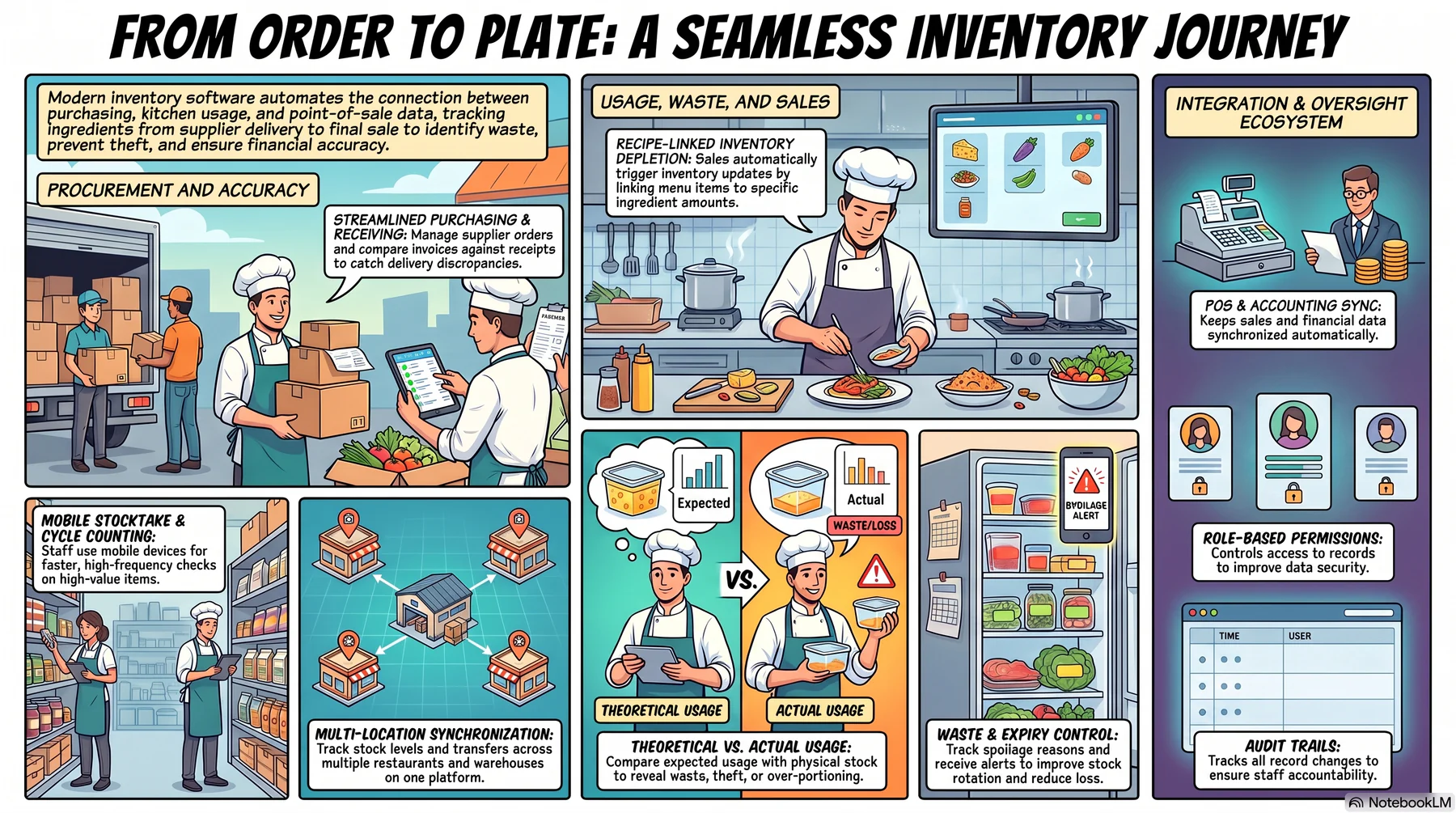seamless restaurant inventory journey