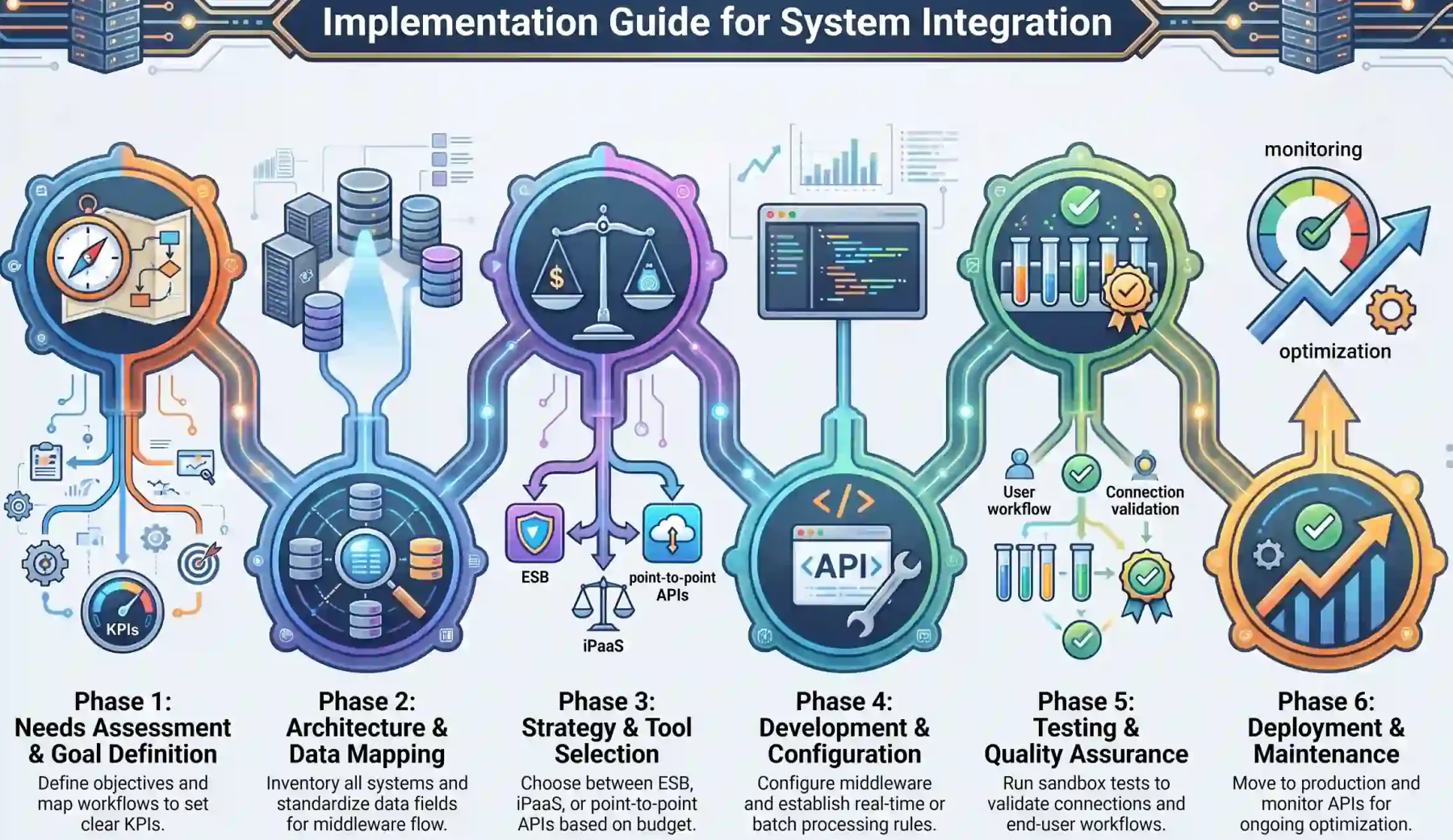 step by step implementation guide for system integration