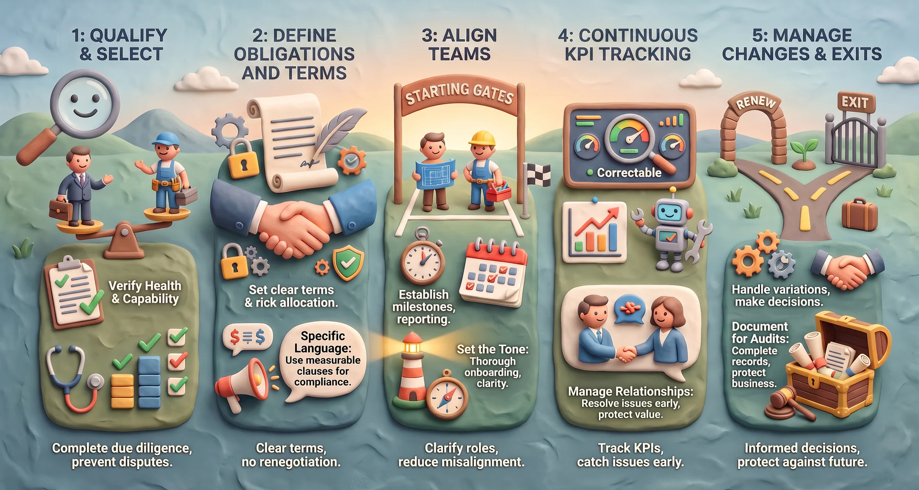 The Procurement Contract Management Process