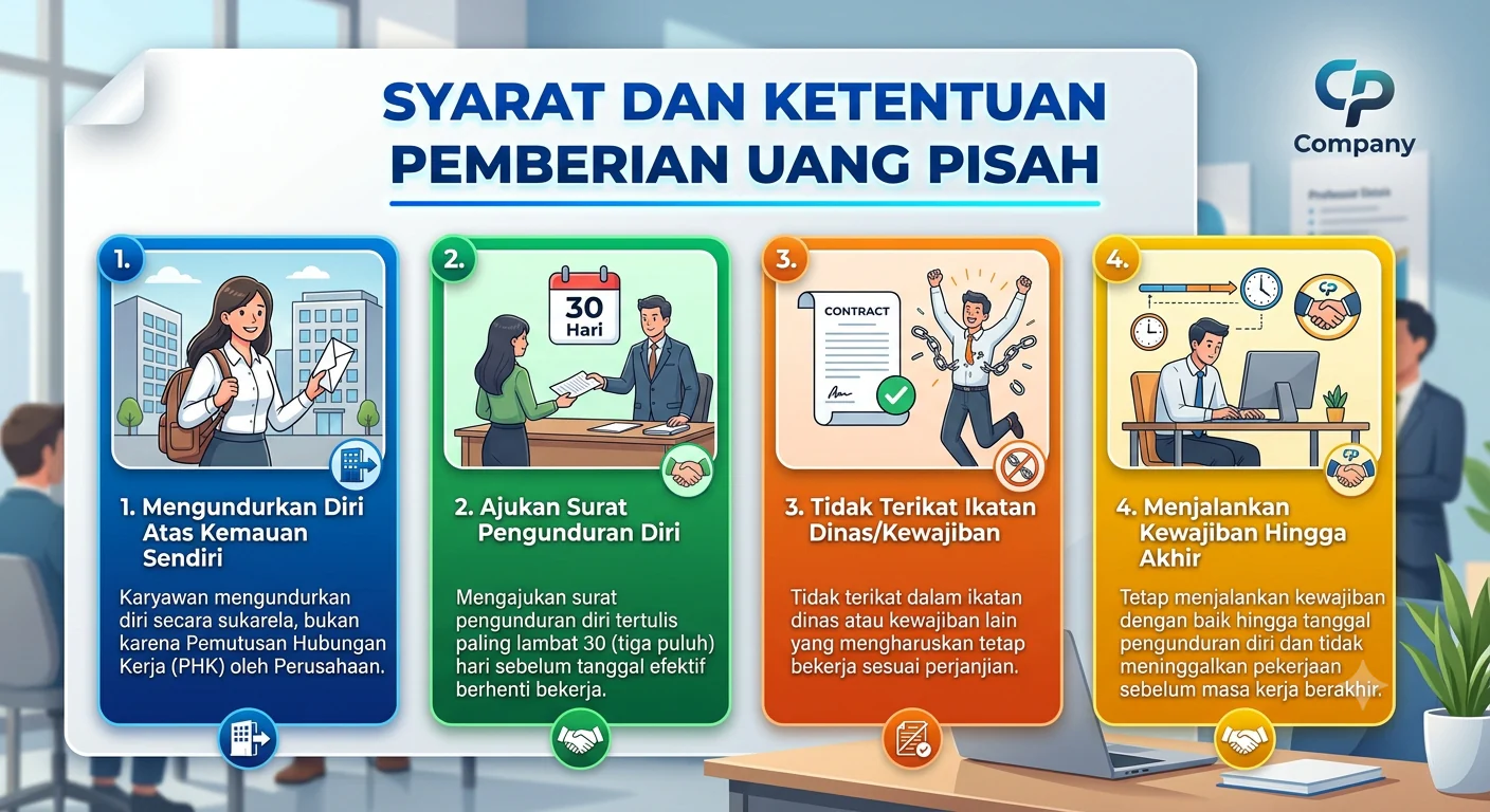 uang pisah karyawan gemini