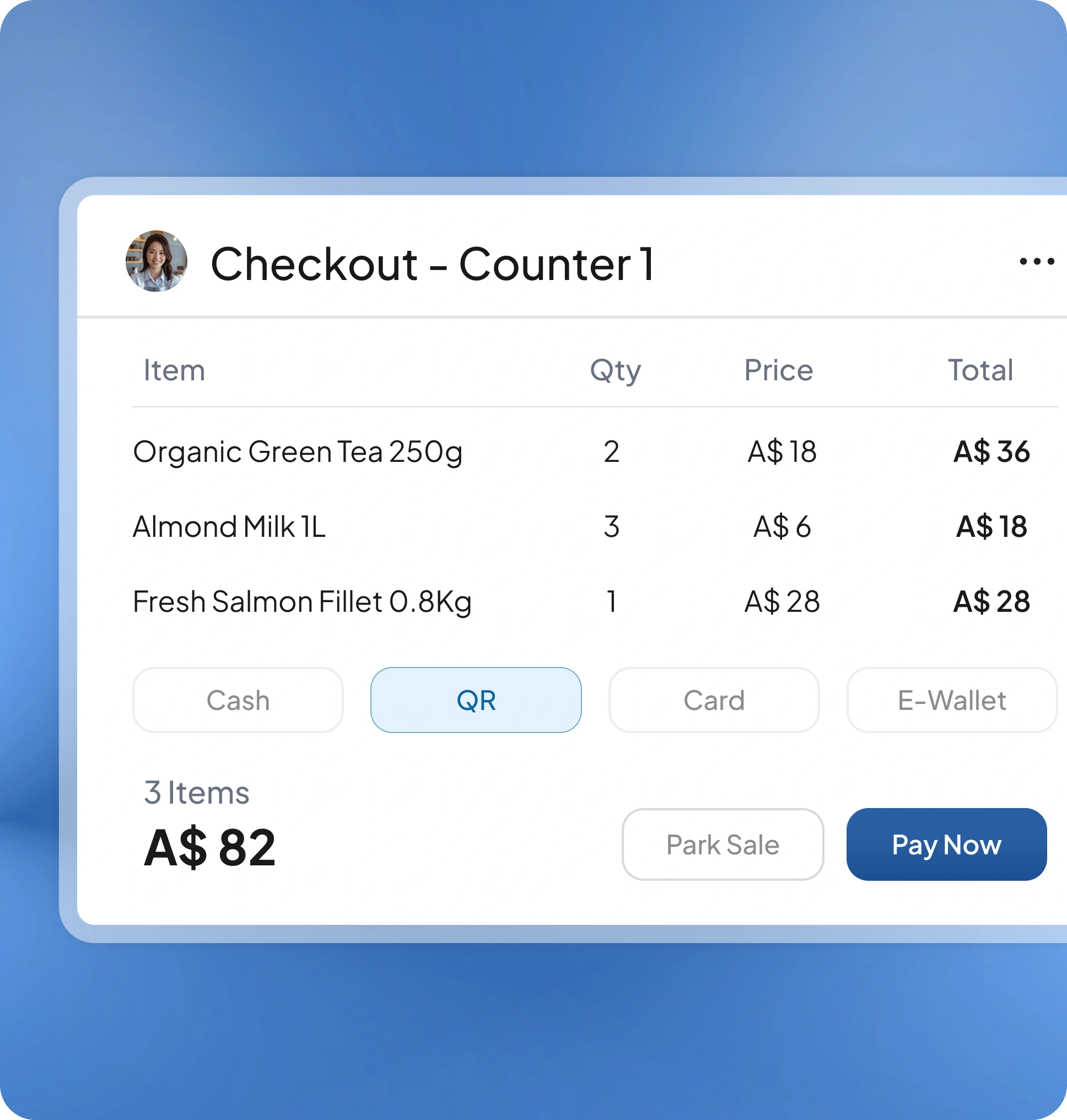 pos retail software feature page HashMicro for Checkout & Transaction Speed