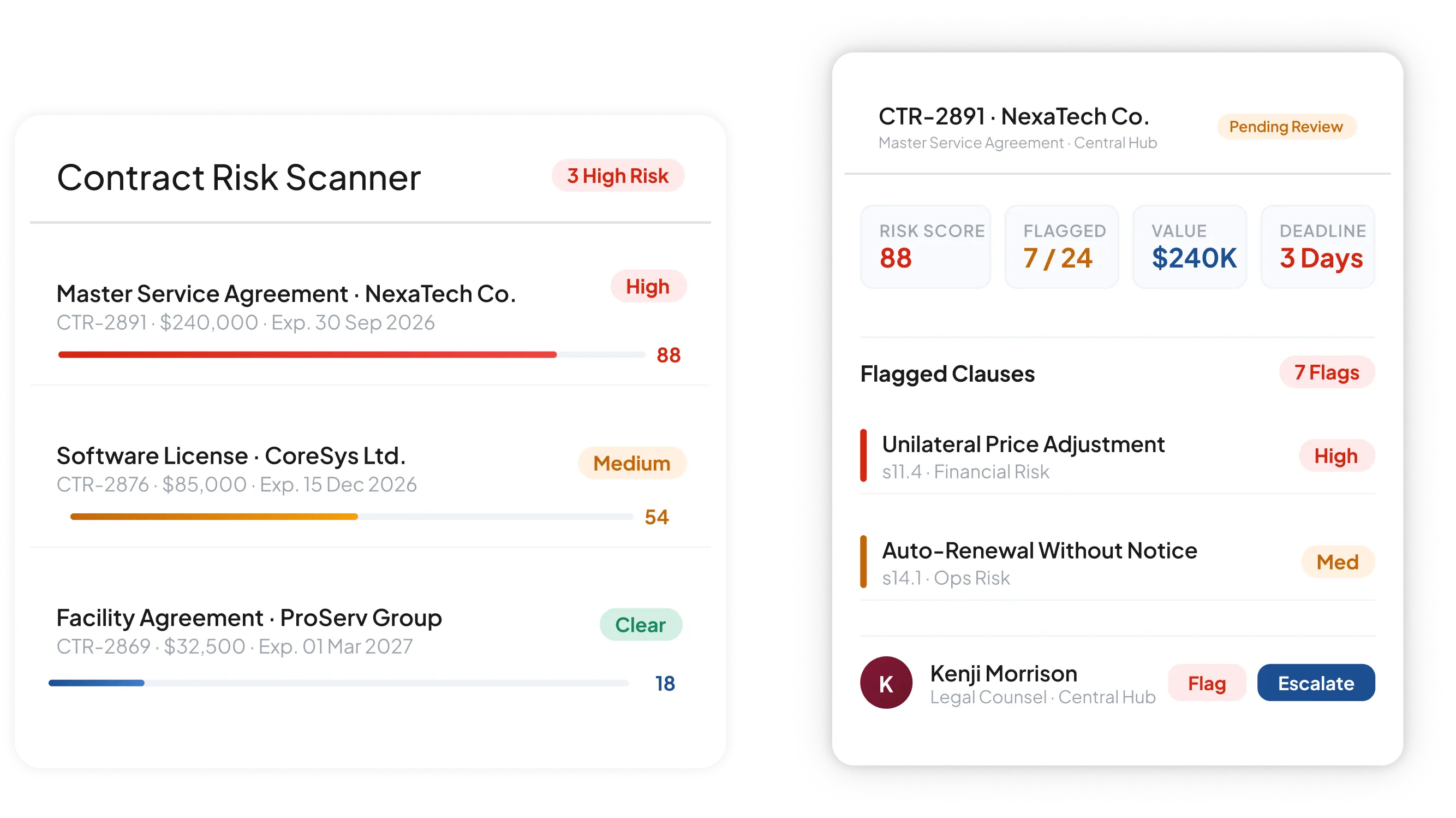 Contract Risk Scanner