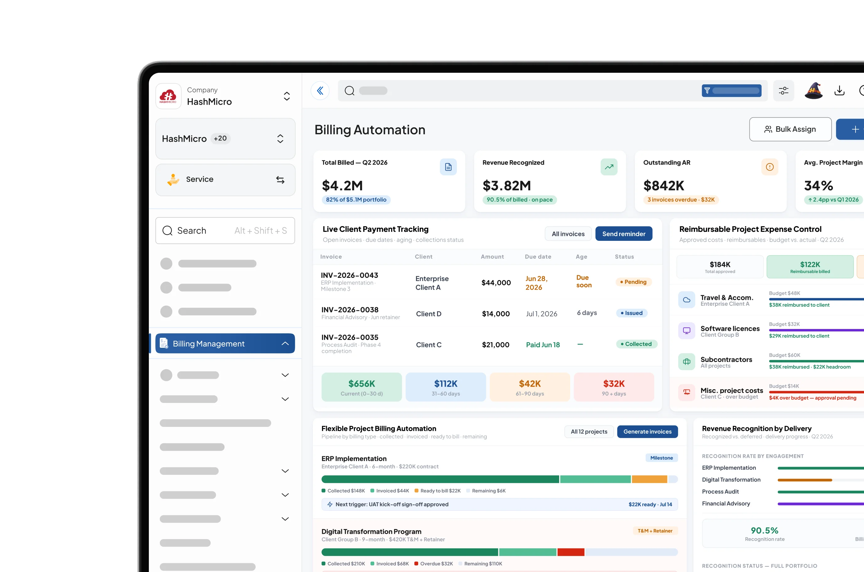 Production dashboard for Mining Solution