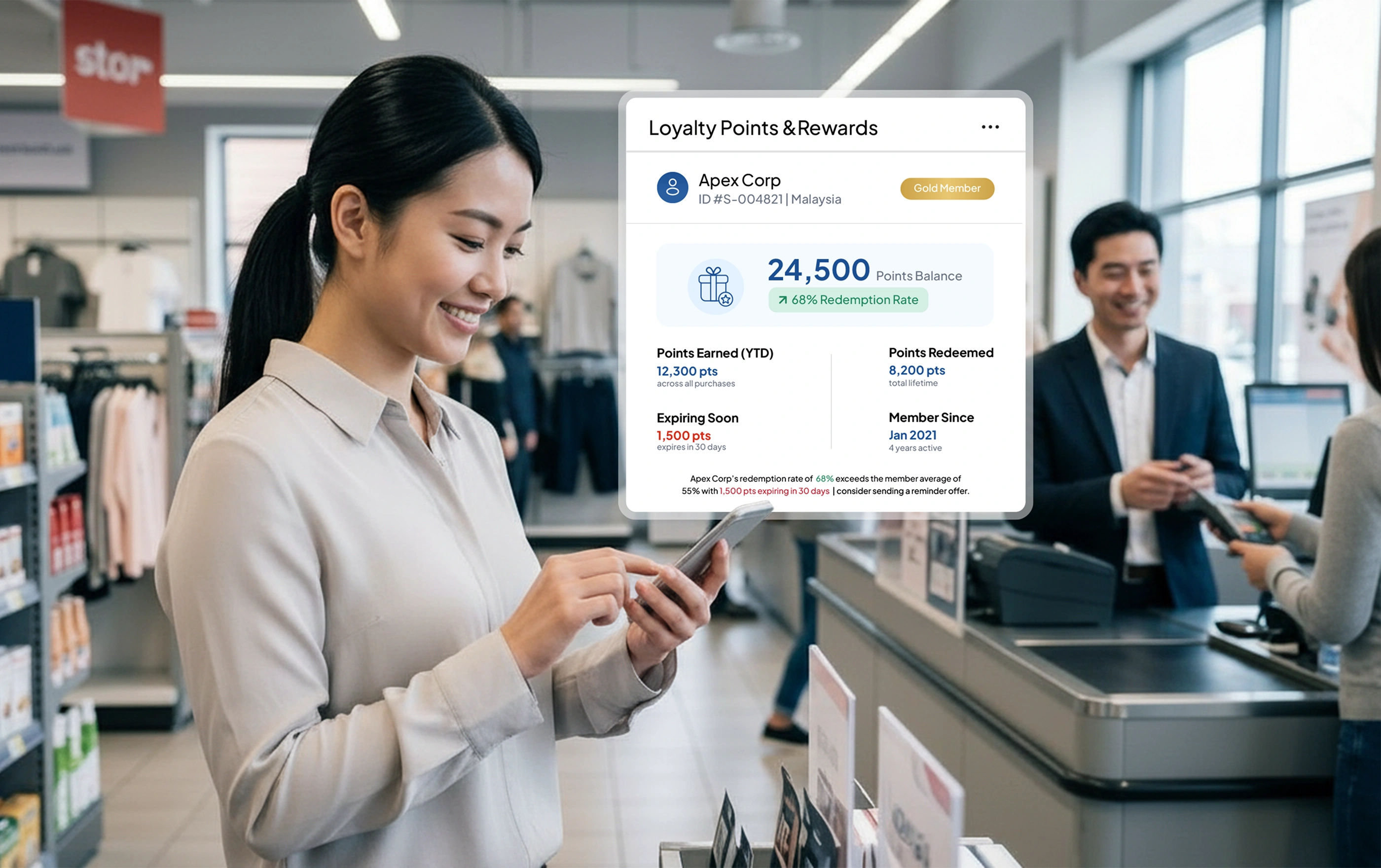 sales management module HashMicro for Loyalty Points & Rewards Program