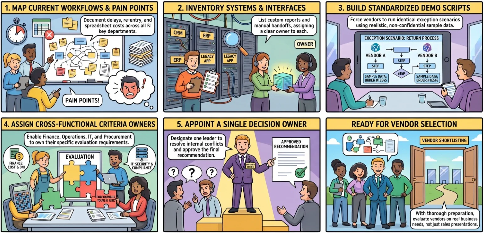 what should you prepare before shortlisting vendors 1