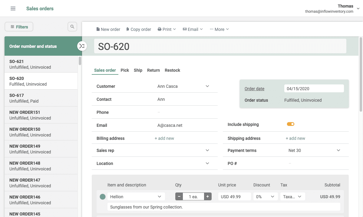 Software Stok Barang Inflow