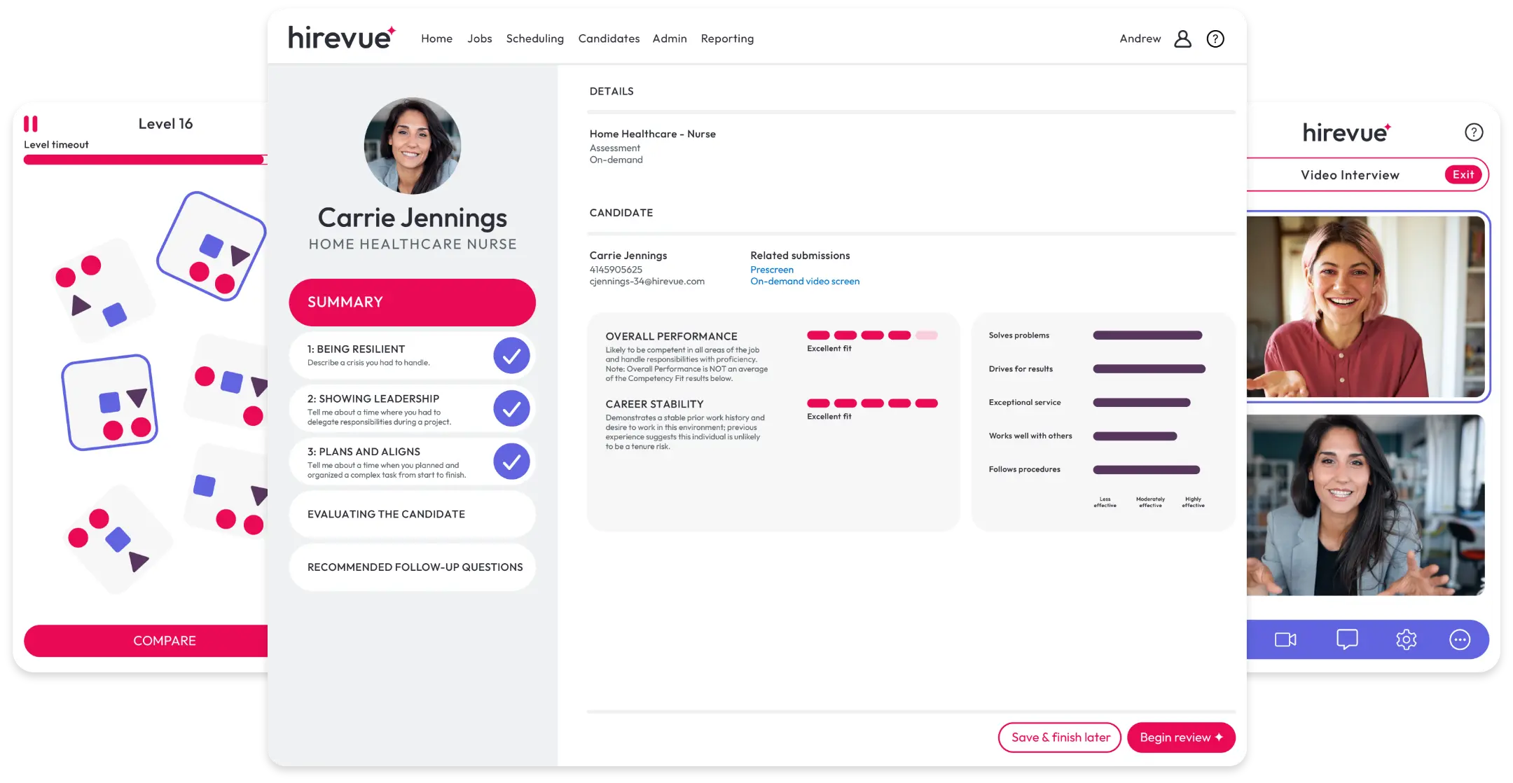 ai hr software hirevue