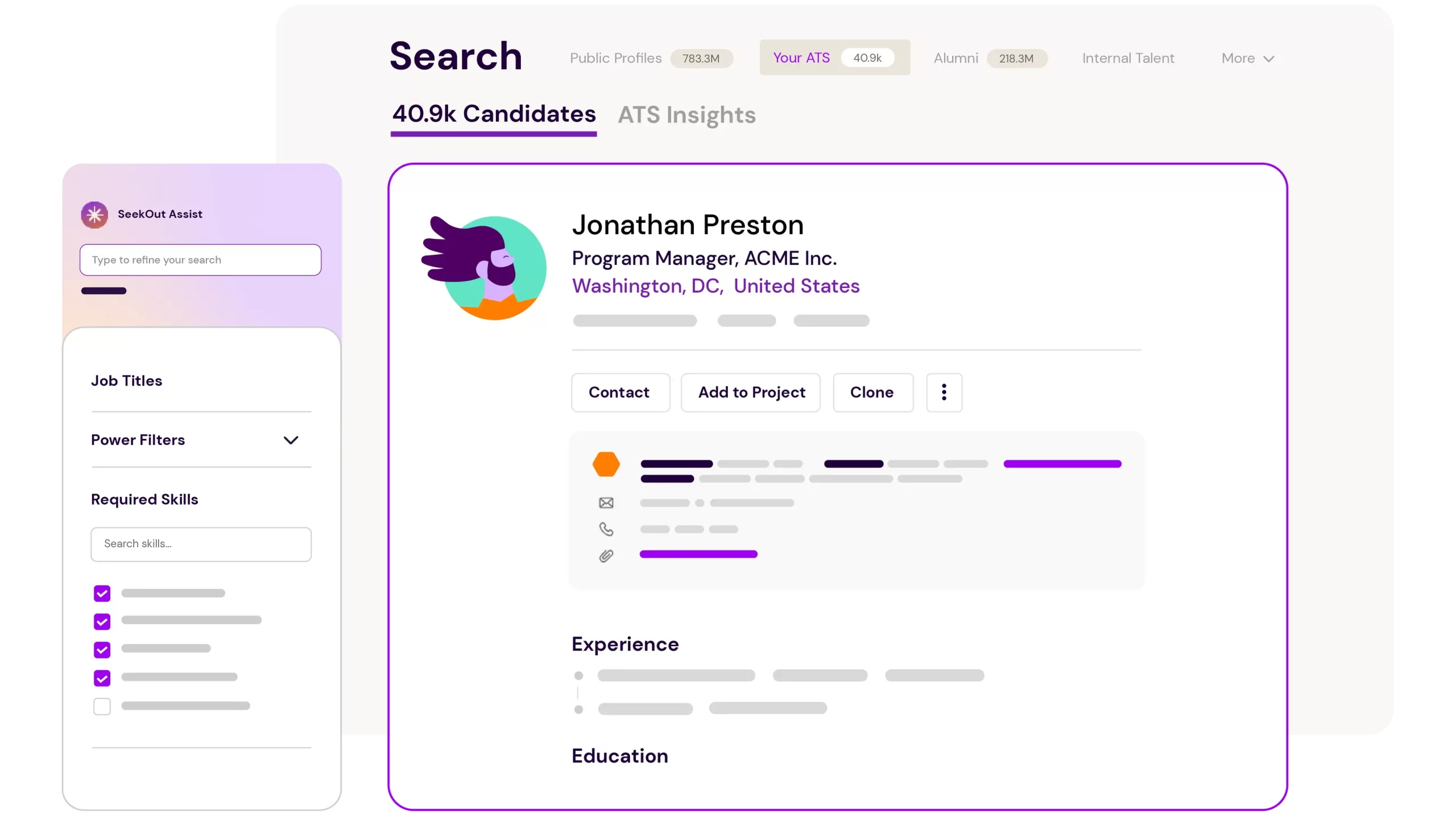 ai hr software seekout