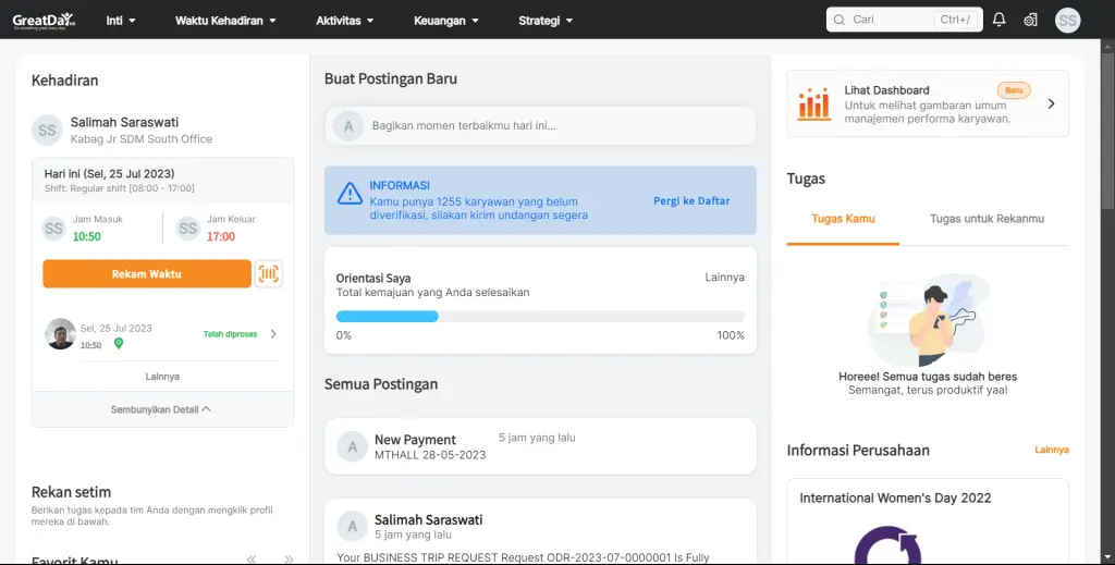 Cloud HCM Software GreatDay