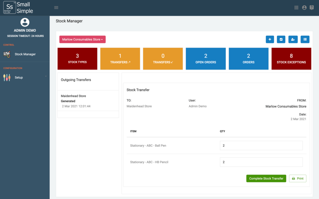 Software Stok Barang Simple Stock Manager