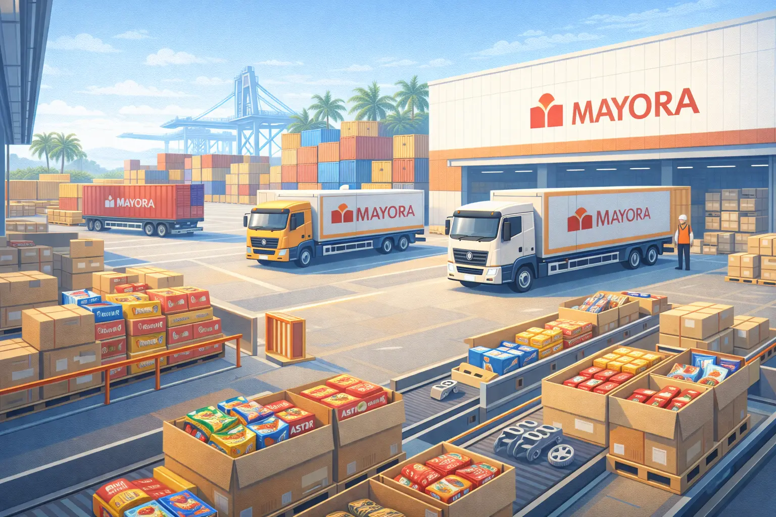 Distribusi Mayora